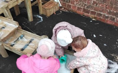 Making a splash: The magic of water play at Little Woodlands Day Nursery