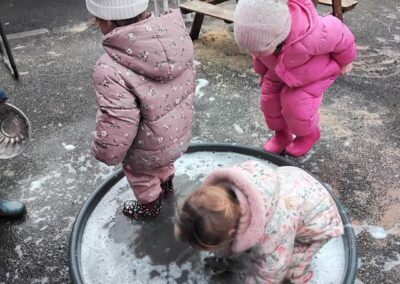 Making a Splash | Water Play at Little Woodlands Nursery