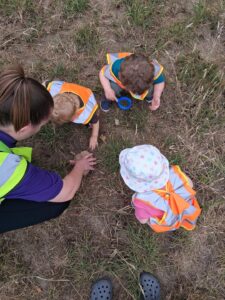 Children playing at Little Woodlands Day Nursery Minsterworth